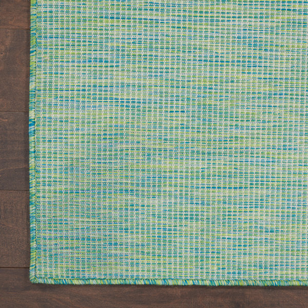 Birch Lane™ Mathewson Performance Blue/Green Rug & Reviews Wayfair